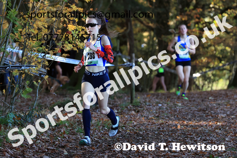 Senior Womens 2025 National Cross Country Relays, Berry Hill Park, Mansfield. Photo: David T. Hewitson/Sports for All Pics